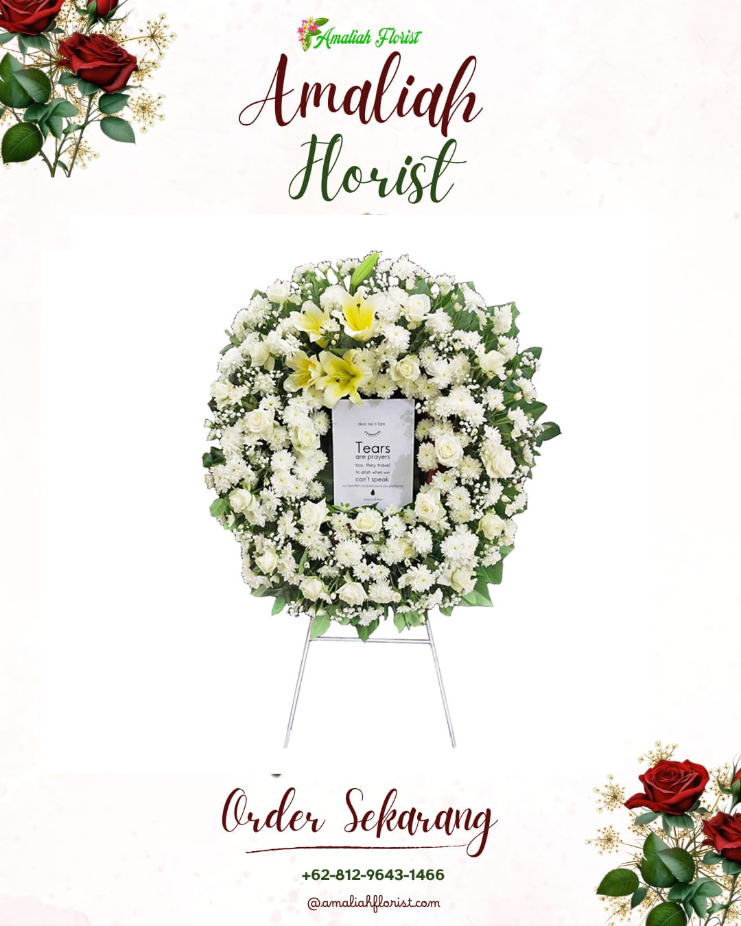 Krans Bunga Duka Bandung Wetan